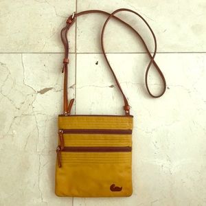 Dooney and Burke crossbody purse.